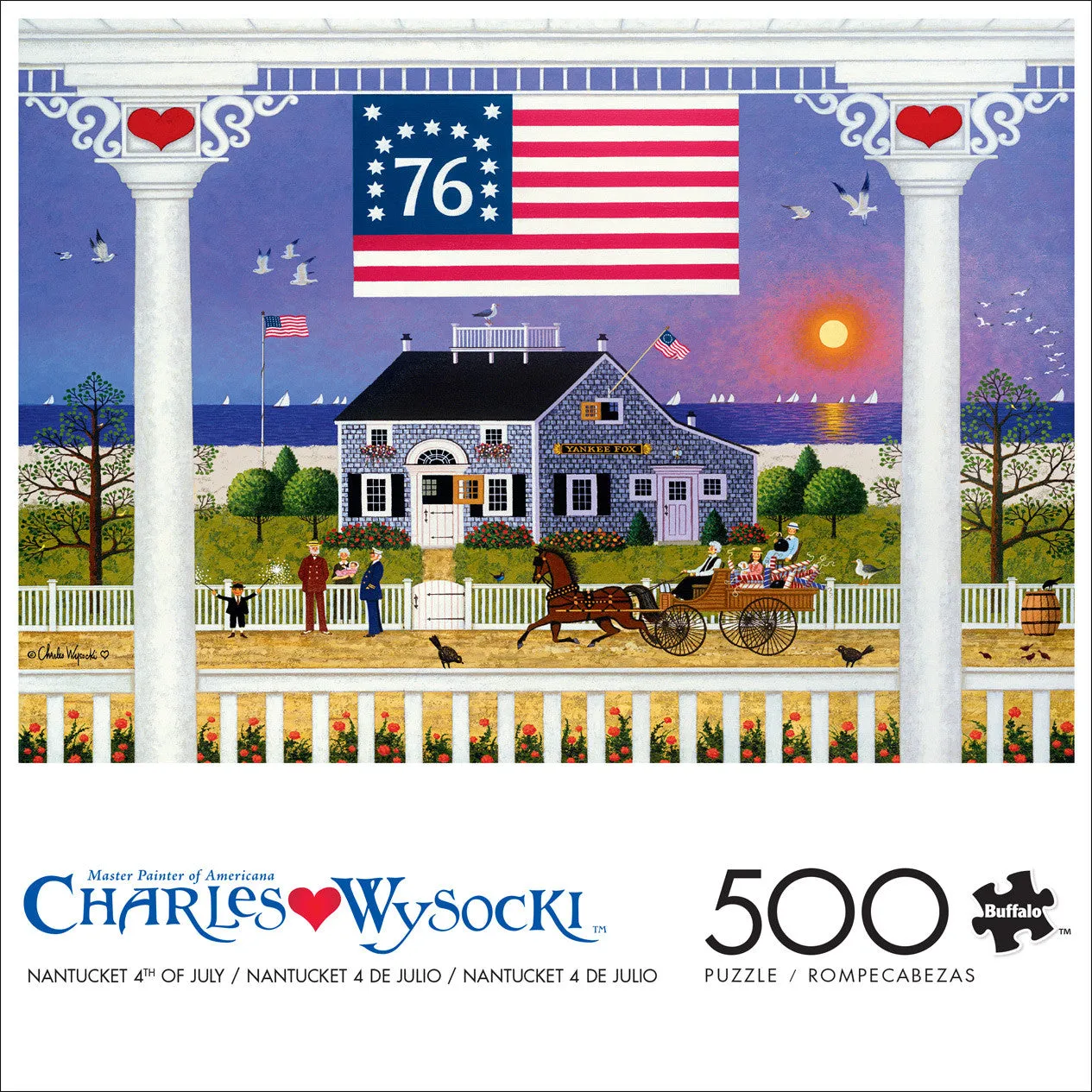 Buffalo Games Americana Nantucket puslespil 500 brikker
