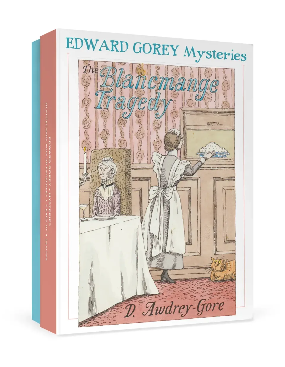 Pomegranate Edward Gorey Mysteries brevkort 20 stk krimi