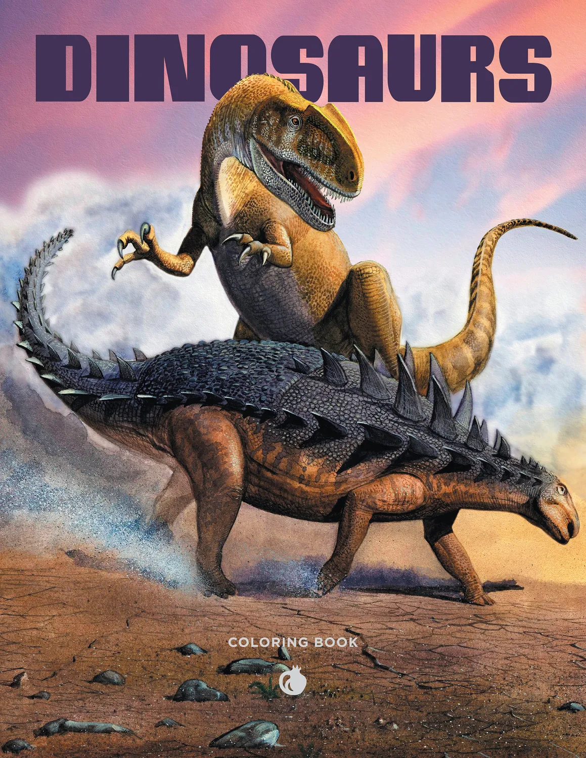 Pomegranate Dinosaurs malebog med dinosaurer