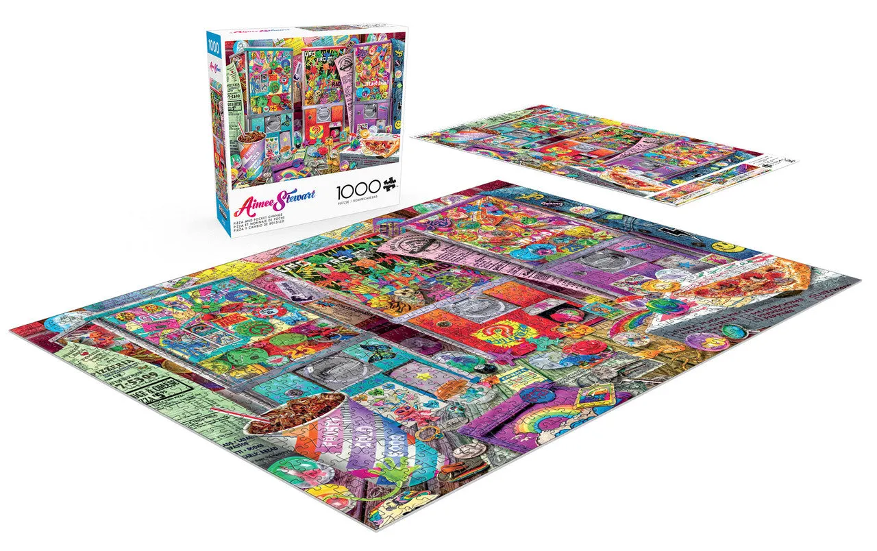 Buffalo Games Aimee Stewart Pizza puslespil 1000 brikker