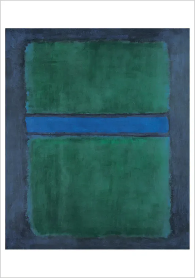 Pomegranate Mark Rothko Untitled kort enkelt abstrakt