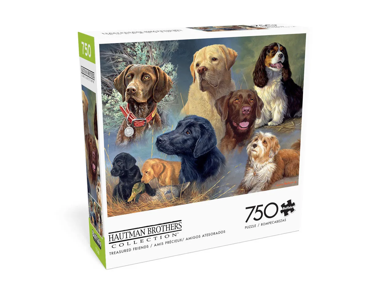 Buffalo Games Hautman Treasured Friends puslespil 750 brikker