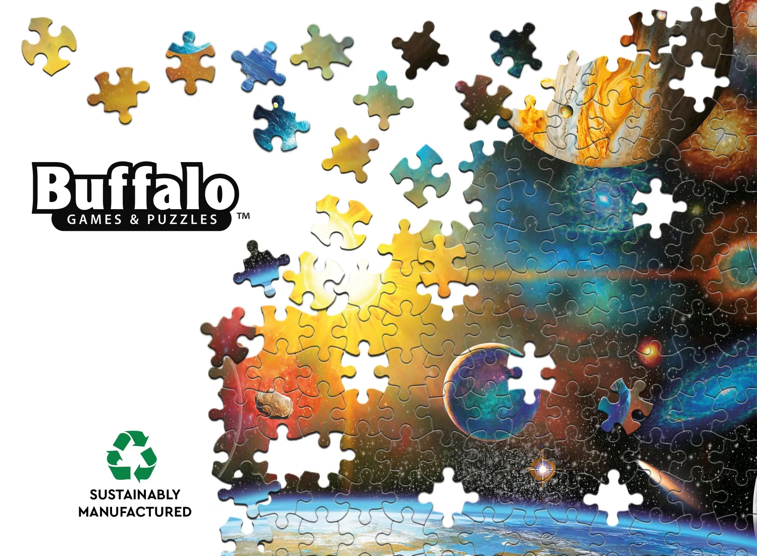 Buffalo Games Celestial Bodies puslespil 300 store brikker himmel