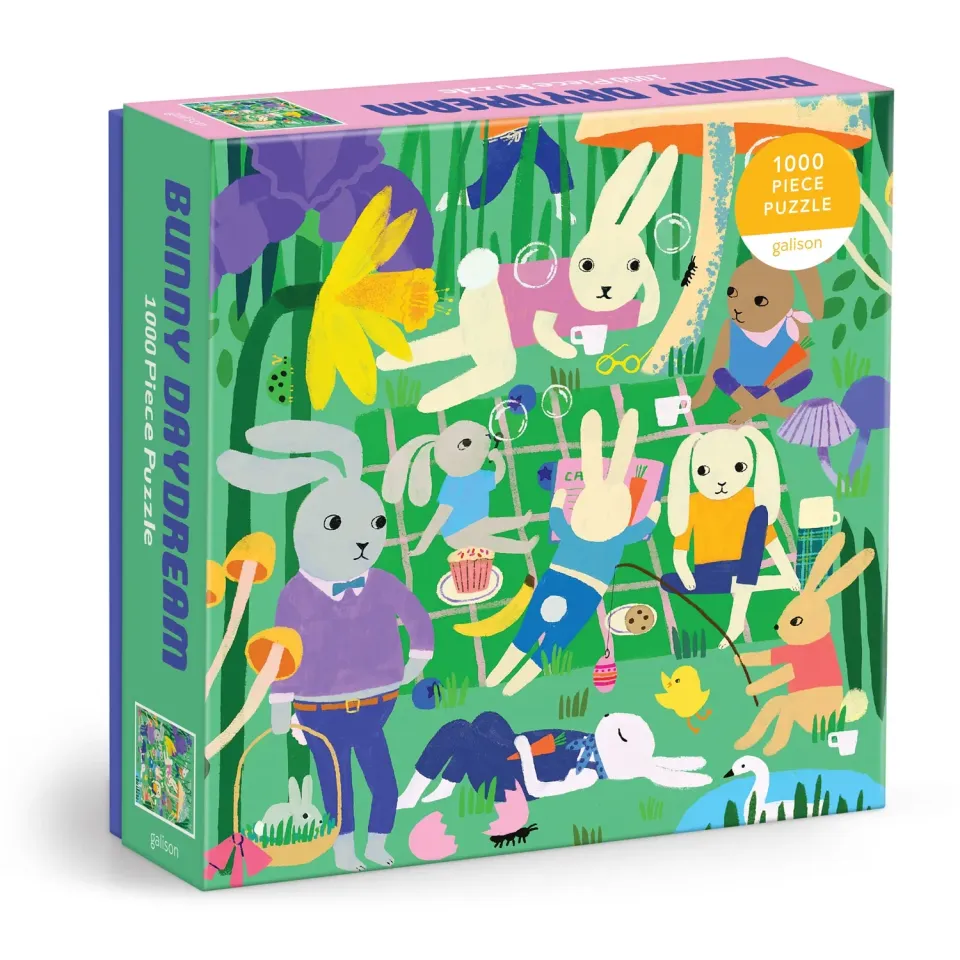 Good Puzzle Co. Anne Bentley Bunny Daydream puslespil 1000 brikker påske