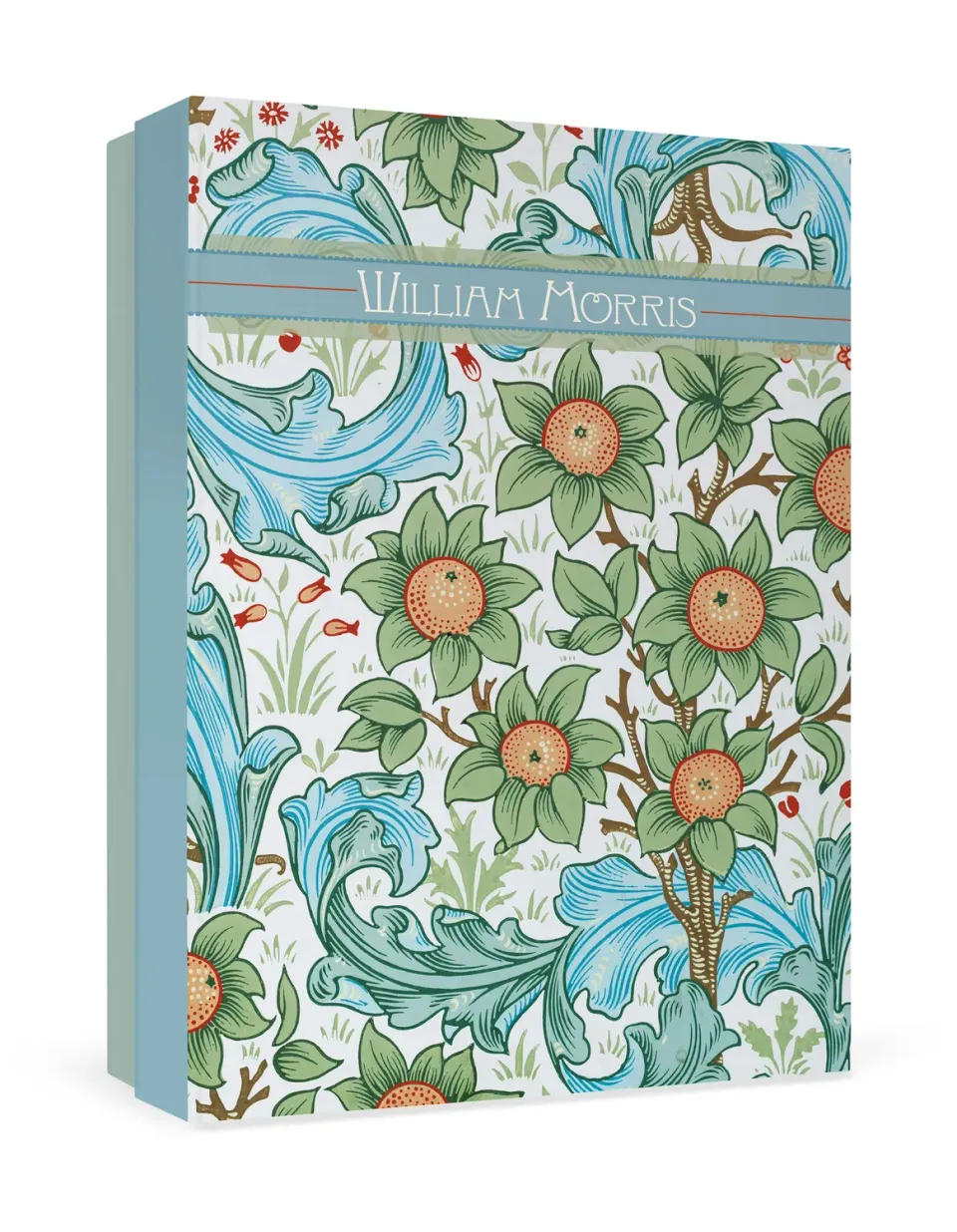 Pomegranate Morris blomster brevkort 20 kort med kuverter gave