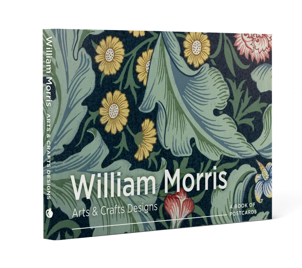 Pomegranate William Morris Arts and Crafts postkortbog 30 kort