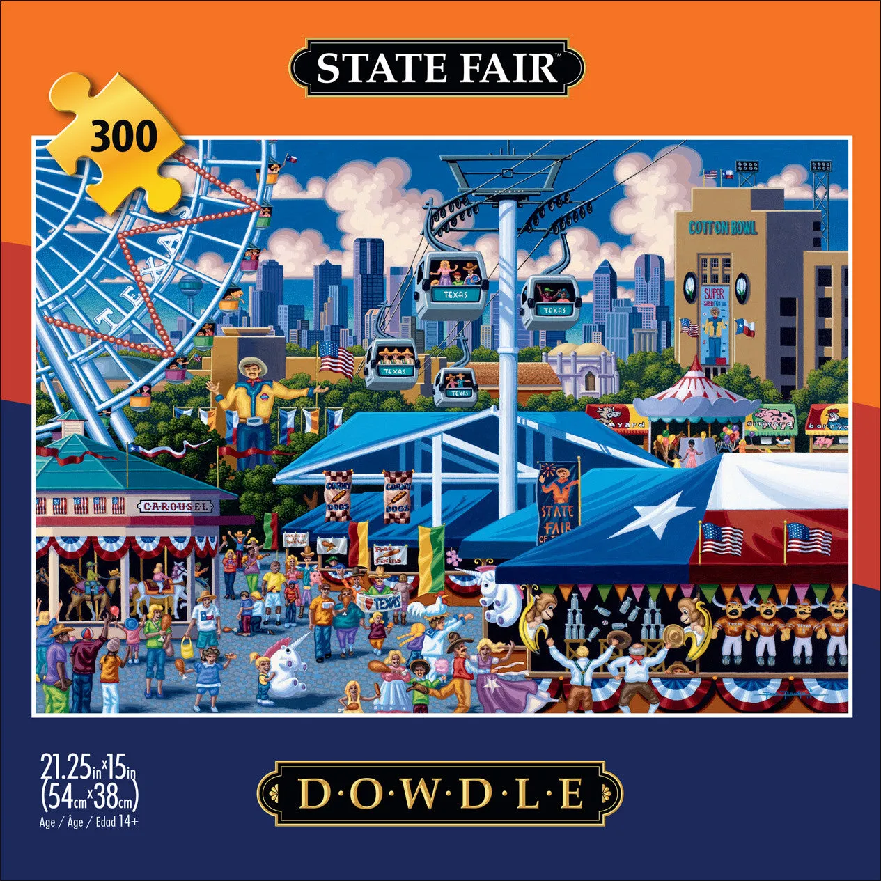 Buffalo Games Eric Dowdle State Fair puslespil 300 brikker large