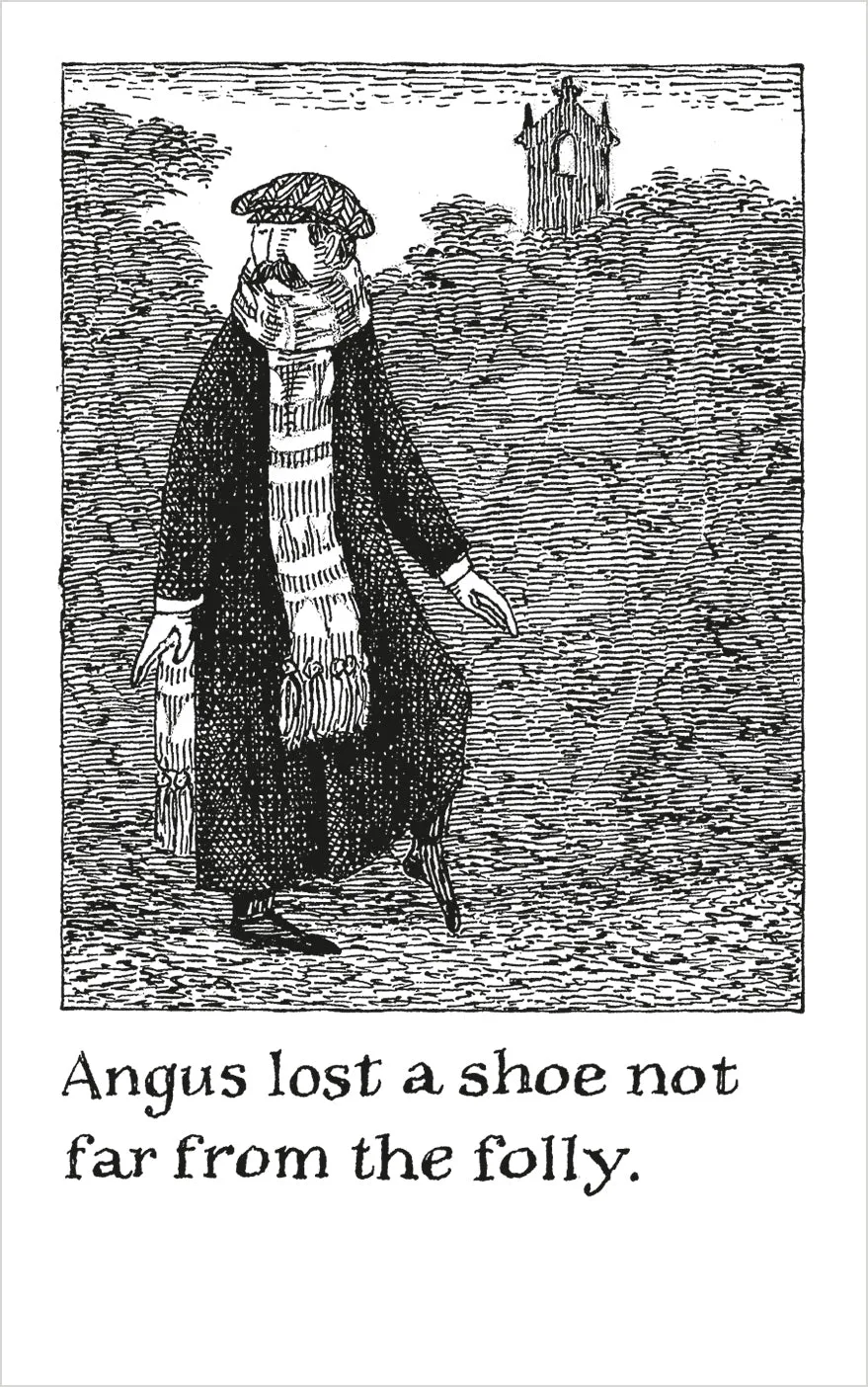Pomegranate Edward Gorey Helpless Doorknob fortællespil