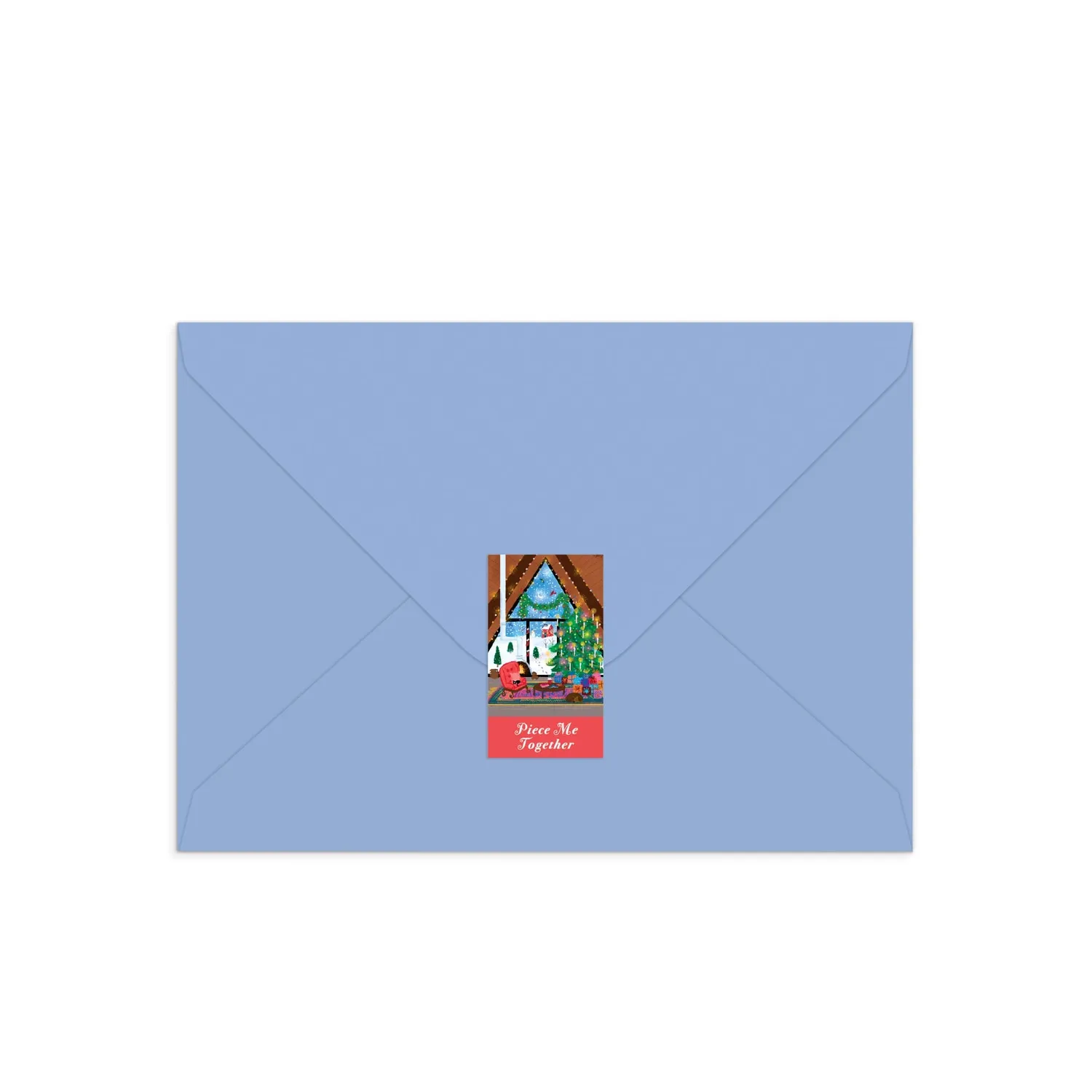 Good Puzzle Co. Joy Laforme Cozy Cabin 60 brikker puslespil julekort