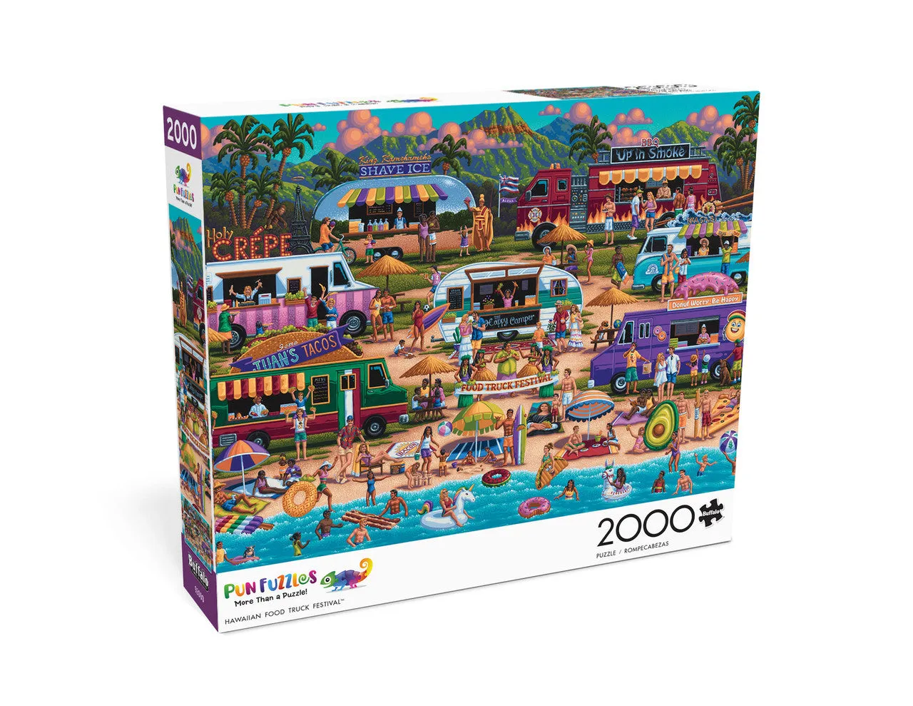 Buffalo Games Hawaiian Food Truck puslespil 2000 brikker