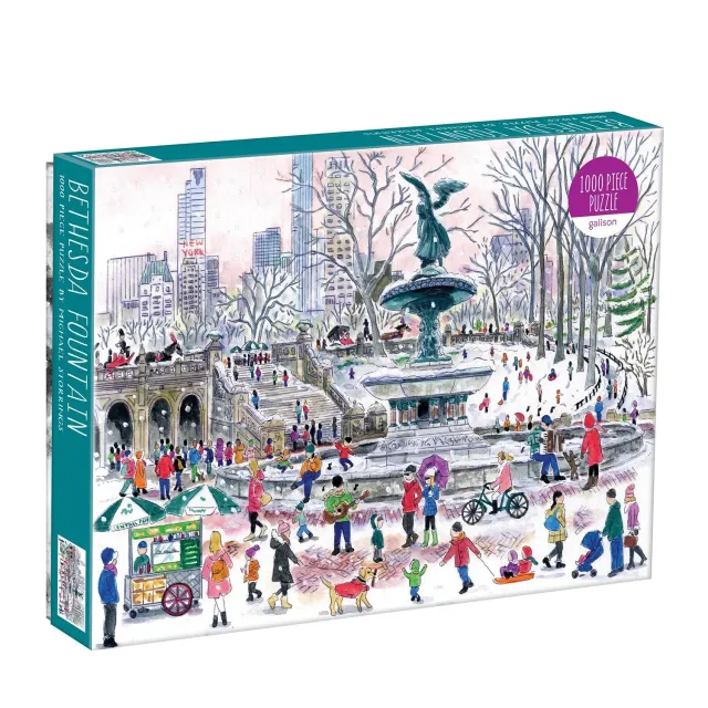 Good Puzzle Co. Storrings Bethesda Fountain puslespil 1000 brikker