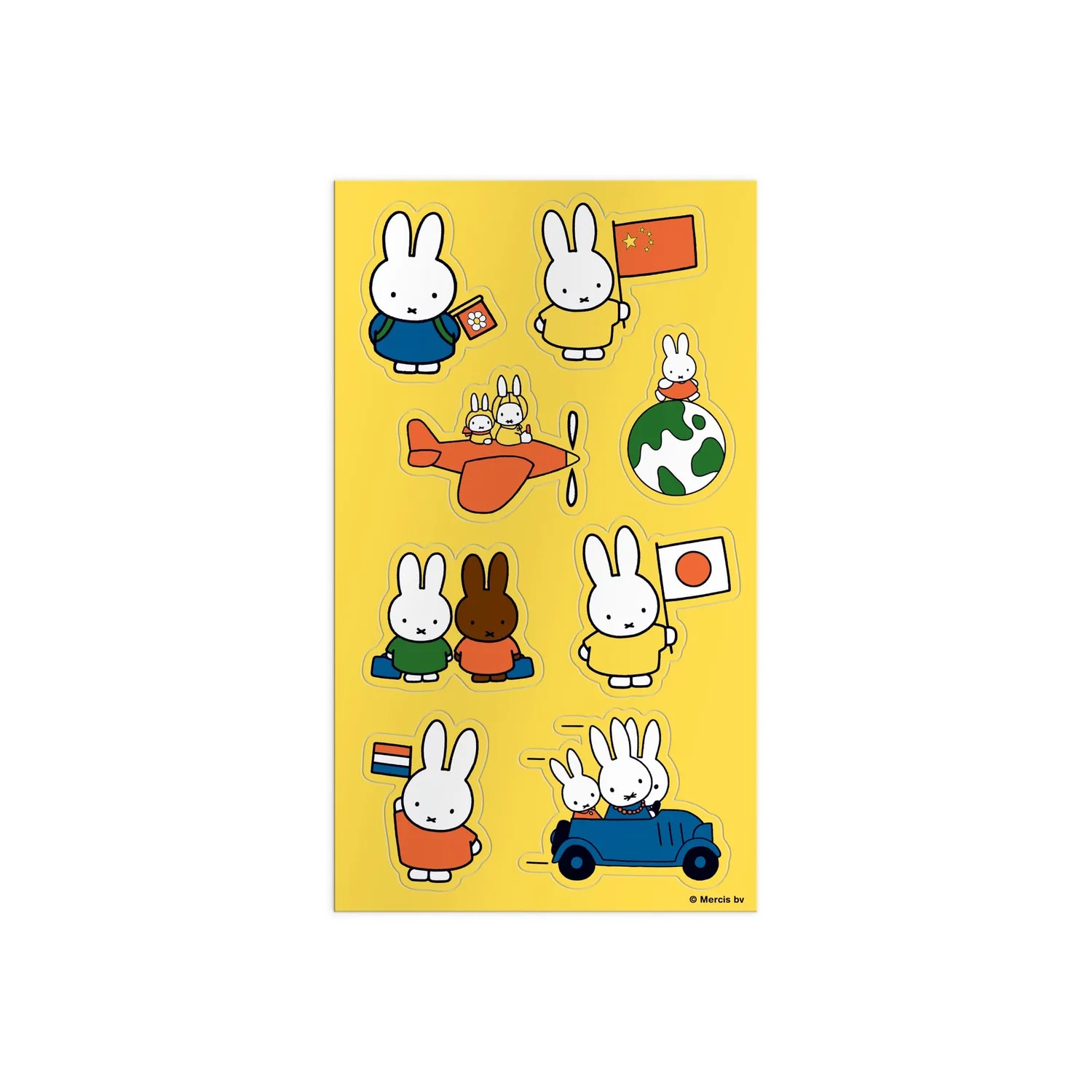 Galison Miffy klistermærker dåse 225 stk