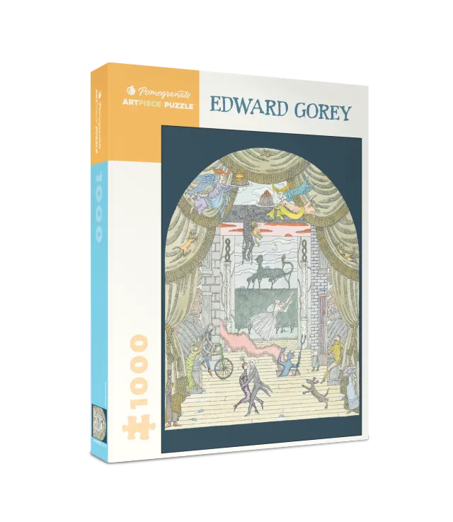 Pomegranate Edward Gorey Theater puslespil 1000 brikker