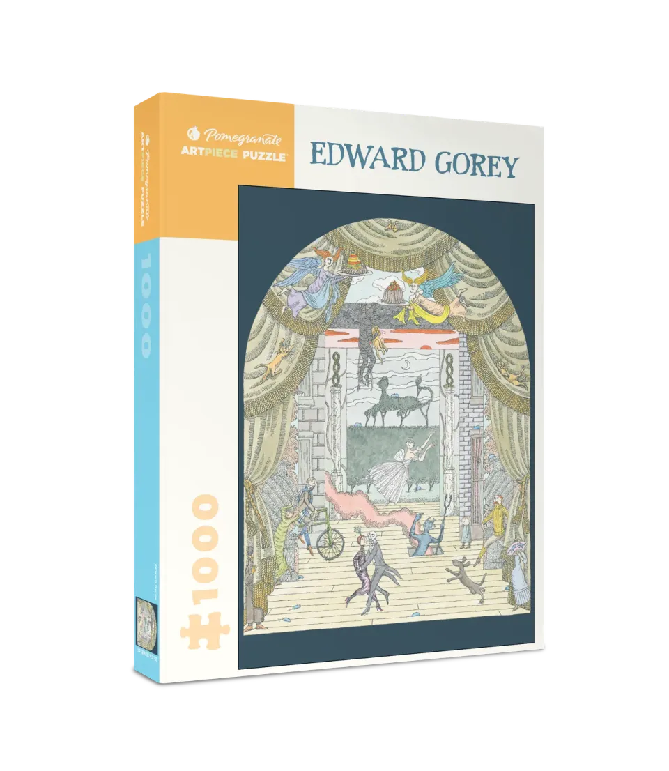 Pomegranate Edward Gorey Theater puslespil 1000 brikker