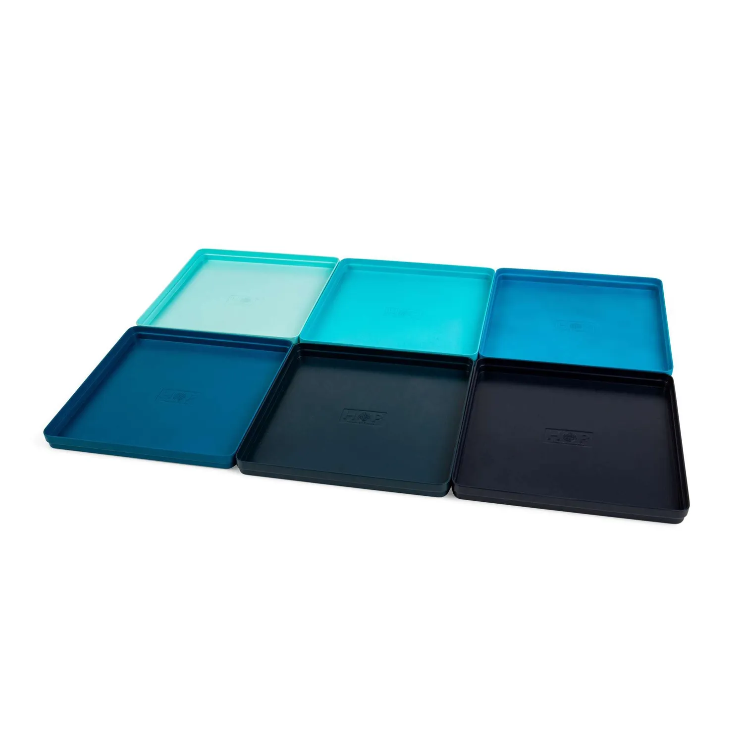 House of Puzzle Sorteringsbakker puslespil 6 stk stablebare