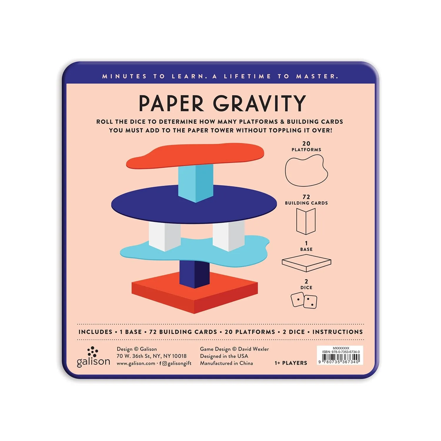 Good Puzzle Co. Wexler Studios Paper Gravity spil tårnspil