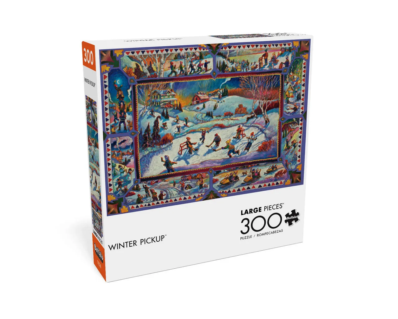 Buffalo Games Winter Pickup puslespil 300 store brikker