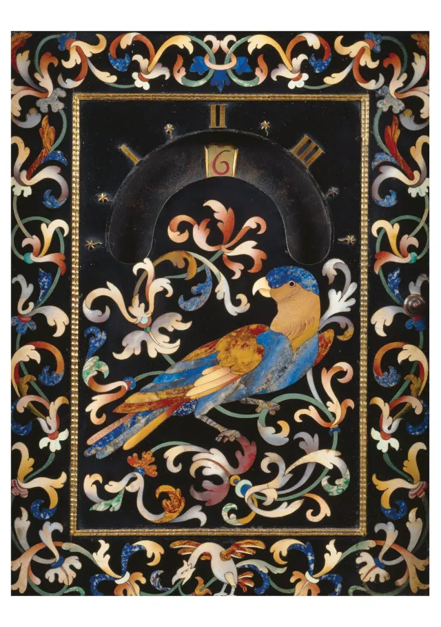Pomegranate Night Clock kort enkelt blankt ugle