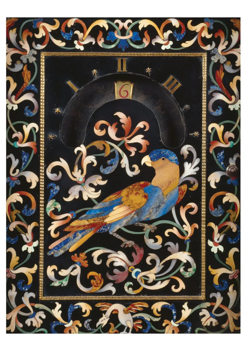 Pomegranate Night Clock kort enkelt blankt ugle
