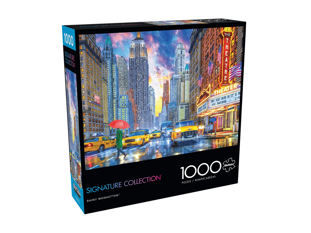 Buffalo Games Rainy Manhattan puslespil 1000 brikker by