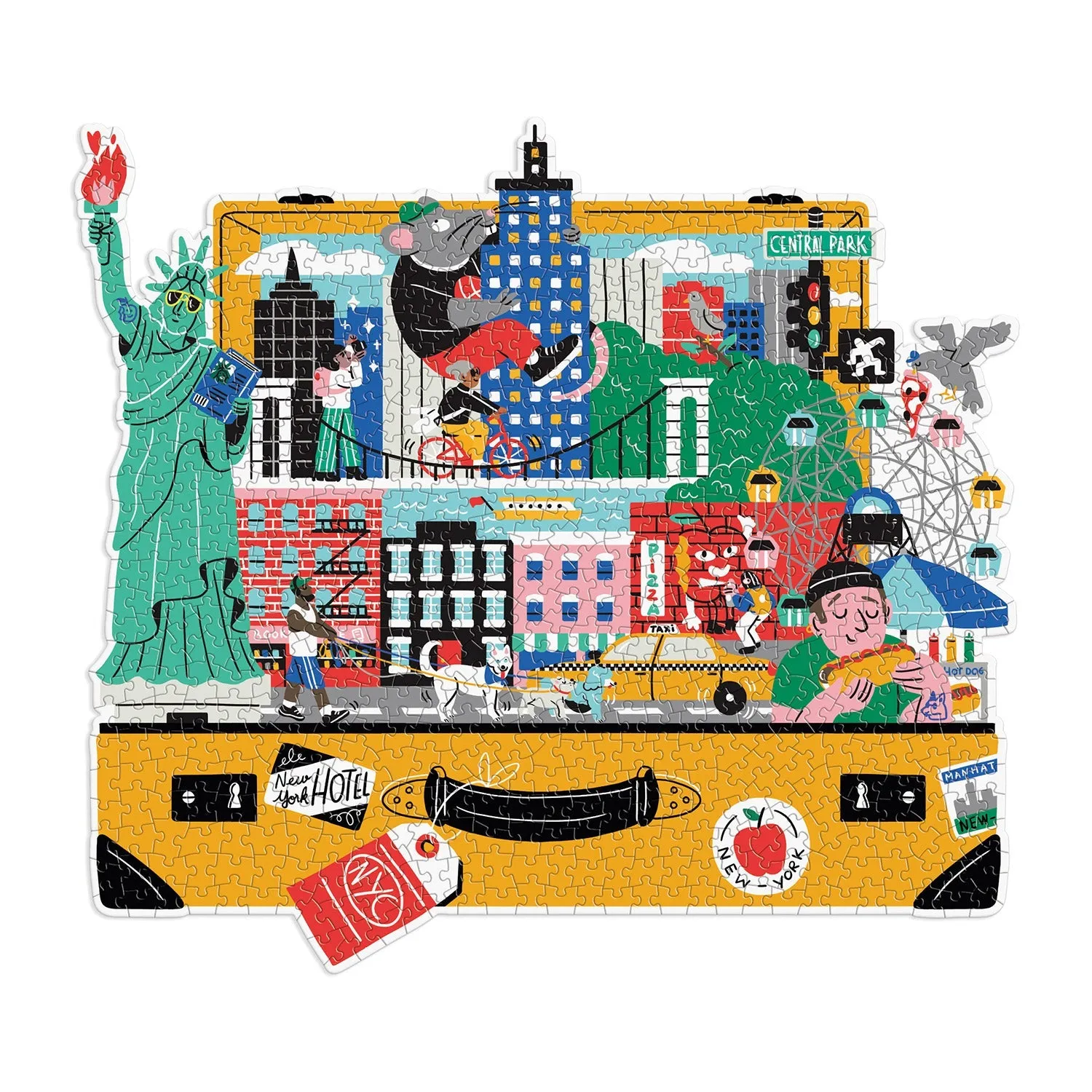 Good Puzzle Co. The City That Never Sleeps 750 puslespil formet New York