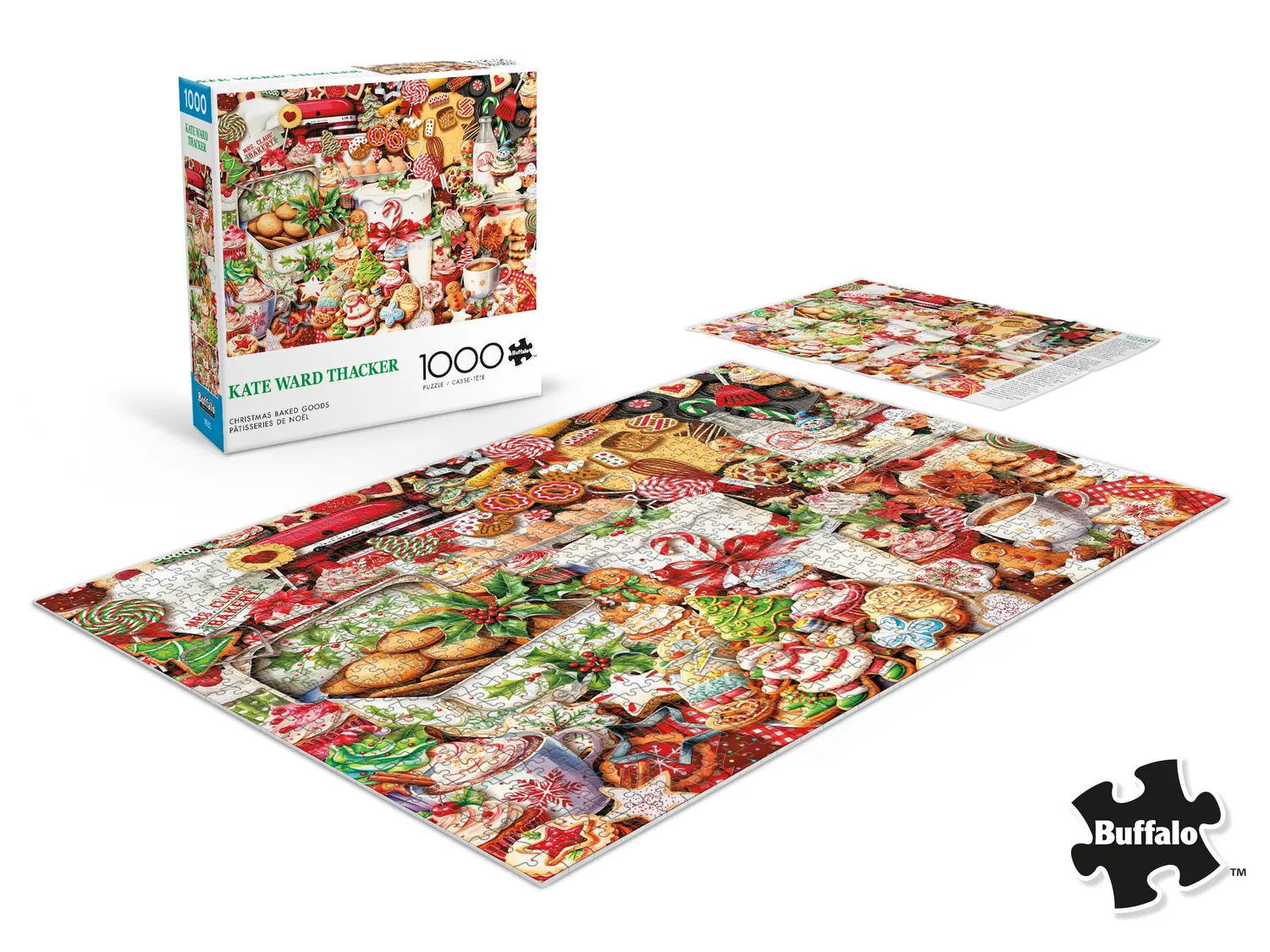 Buffalo Games Christmas Baked Goods puslespil 1000 brikker jul