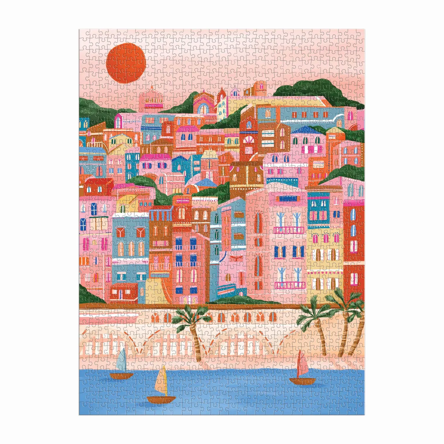 Good Puzzle Co. Colors Of The French Riviera puslespil 1000