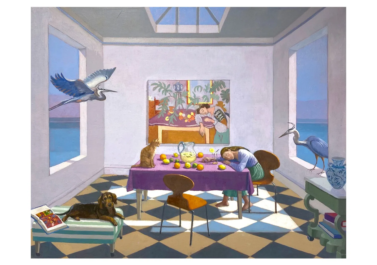 Pomegranate Kathryn Freeman Daydreams brevkort humor