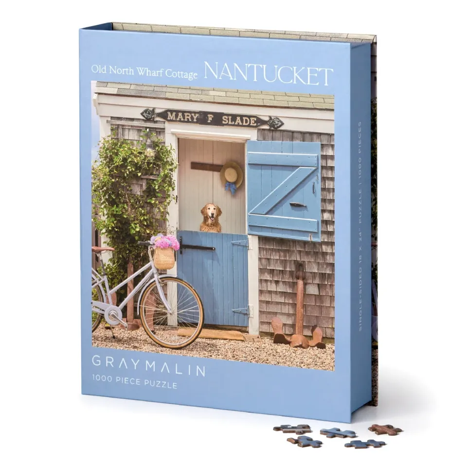 Galison Gray Malin Nantucket puslespil 1000 brikker kystmotiv