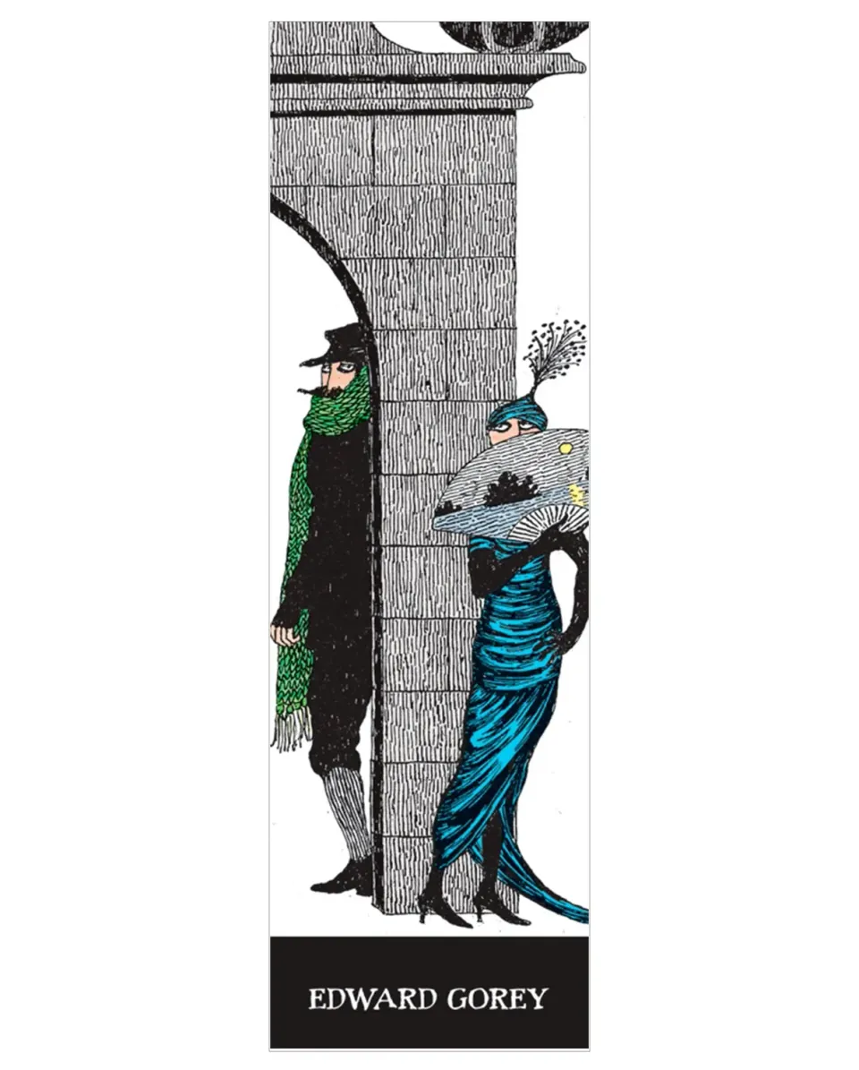 Pomegranate Edward Gorey bogmærke Mystery humor