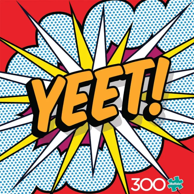 Buffalo Games Color Explosion Yeet puslespil 300 store brikker