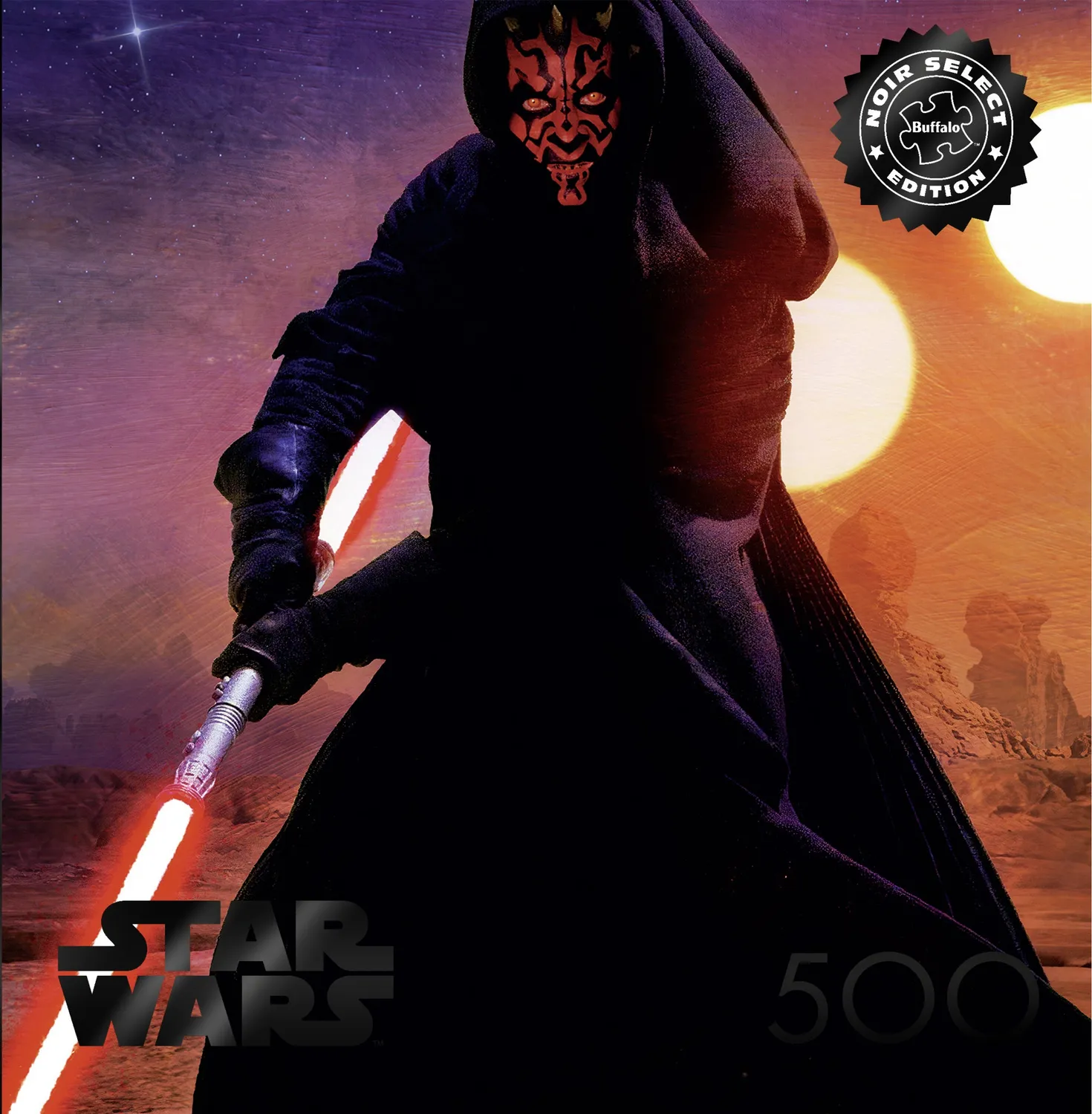 Buffalo Games Noir Select Star Wars Sinister Shadow puslespil 500 brikker