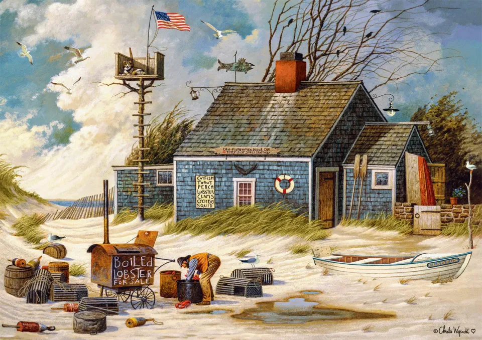 Buffalo Games Wysocki Peddler's Hope puslespil 300 brikker