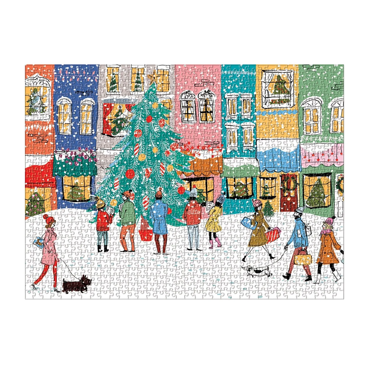 Good Puzzle Co. Christmas Carolers puslespil 1000 brikker jul