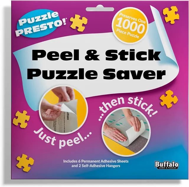 Buffalo Games Puzzle Presto klæbefolie puslespil bevaring