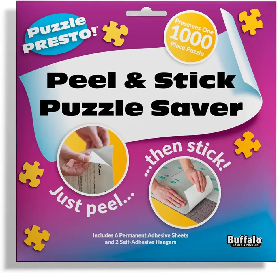 Buffalo Games Puzzle Presto klæbefolie puslespil bevaring