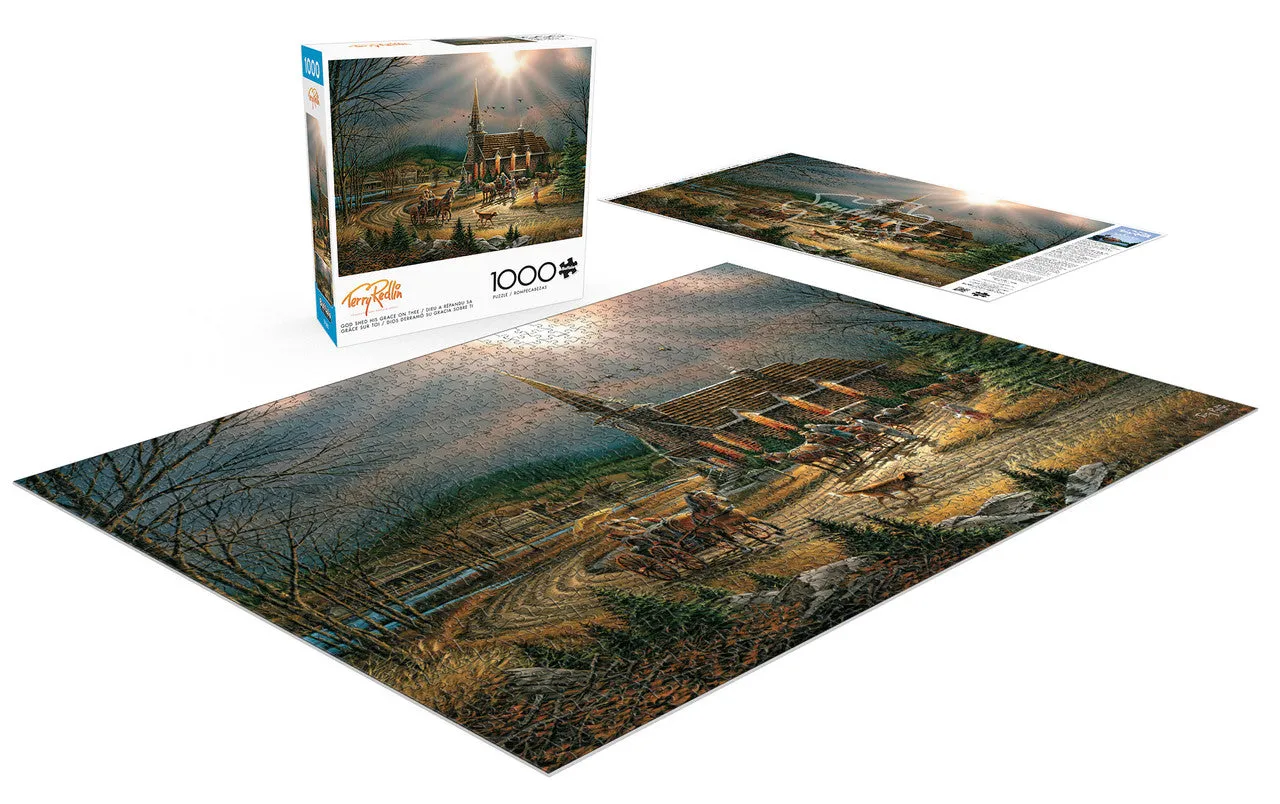 Buffalo Games Terry Redlin Grace puslespil 1000 brikker landskab