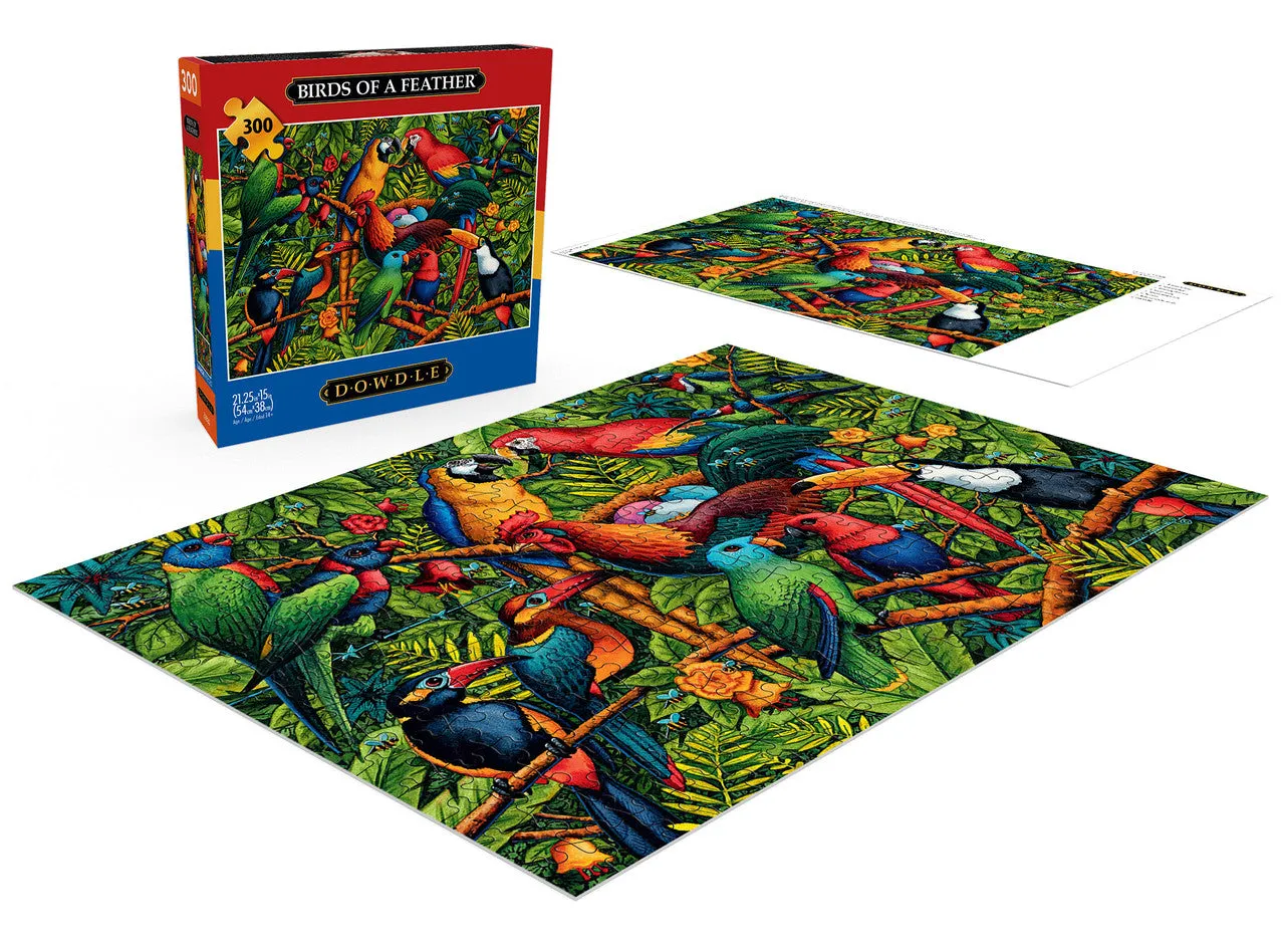Buffalo Games Eric Dowdle Birds of a Feather puslespil 300 brikker