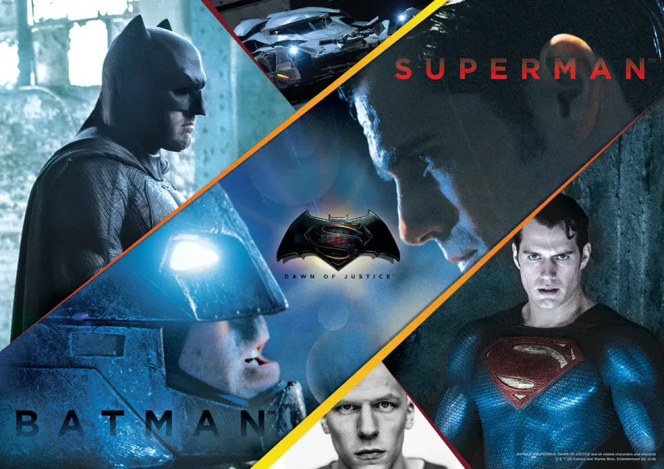 Buffalo Games Batman vs Superman puslespil 300 store brikker
