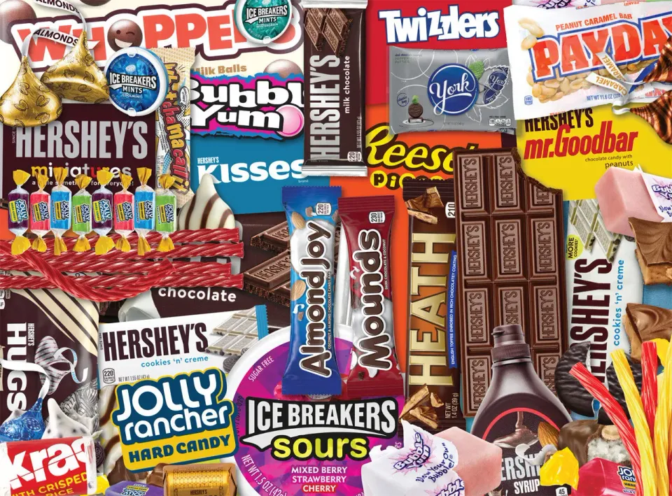 Buffalo Games Sweet Collage puslespil 1000 brikker slikmotiv