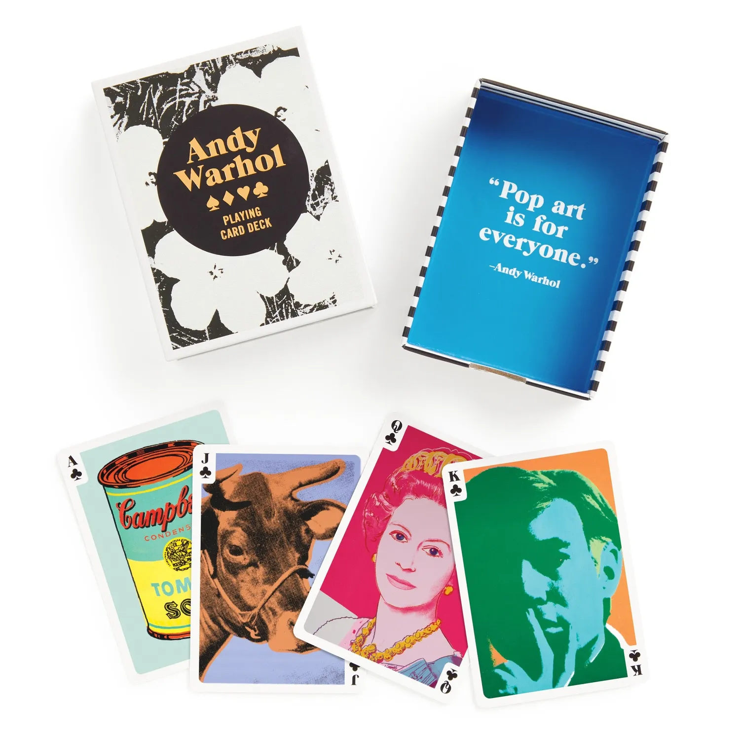 Good Puzzle Co. Warhol Pop Art spillekort standard pop art