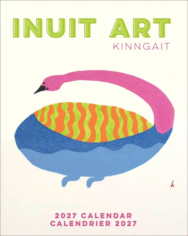 Pomegranate Inuit Art Kinngait 2027 minivægkalender