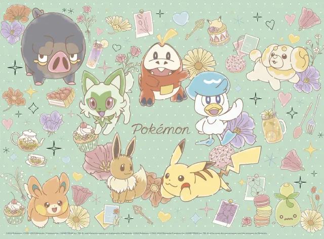 Buffalo Games Pokémon Flower Cafe puslespil 1000 brikker