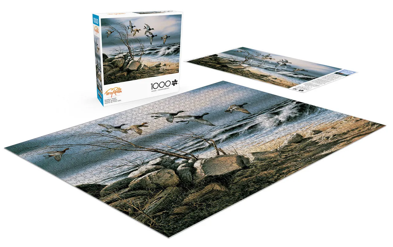 Buffalo Games Terry Redlin Bluebill Point puslespil 1000 brikker natur