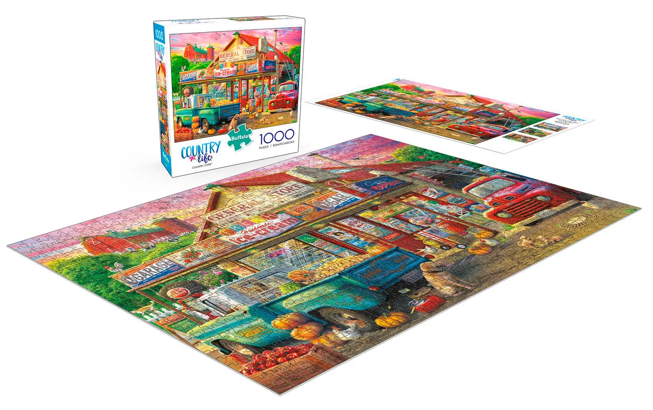 Buffalo Games Country Life Country Store puslespil 1000 brikker