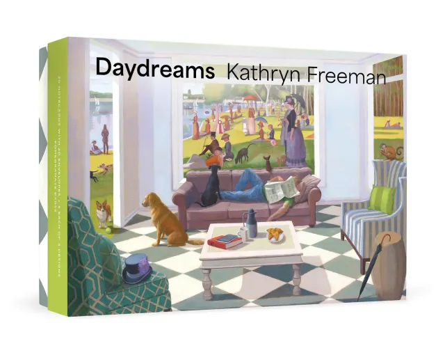 Pomegranate Kathryn Freeman Daydreams brevkort humor