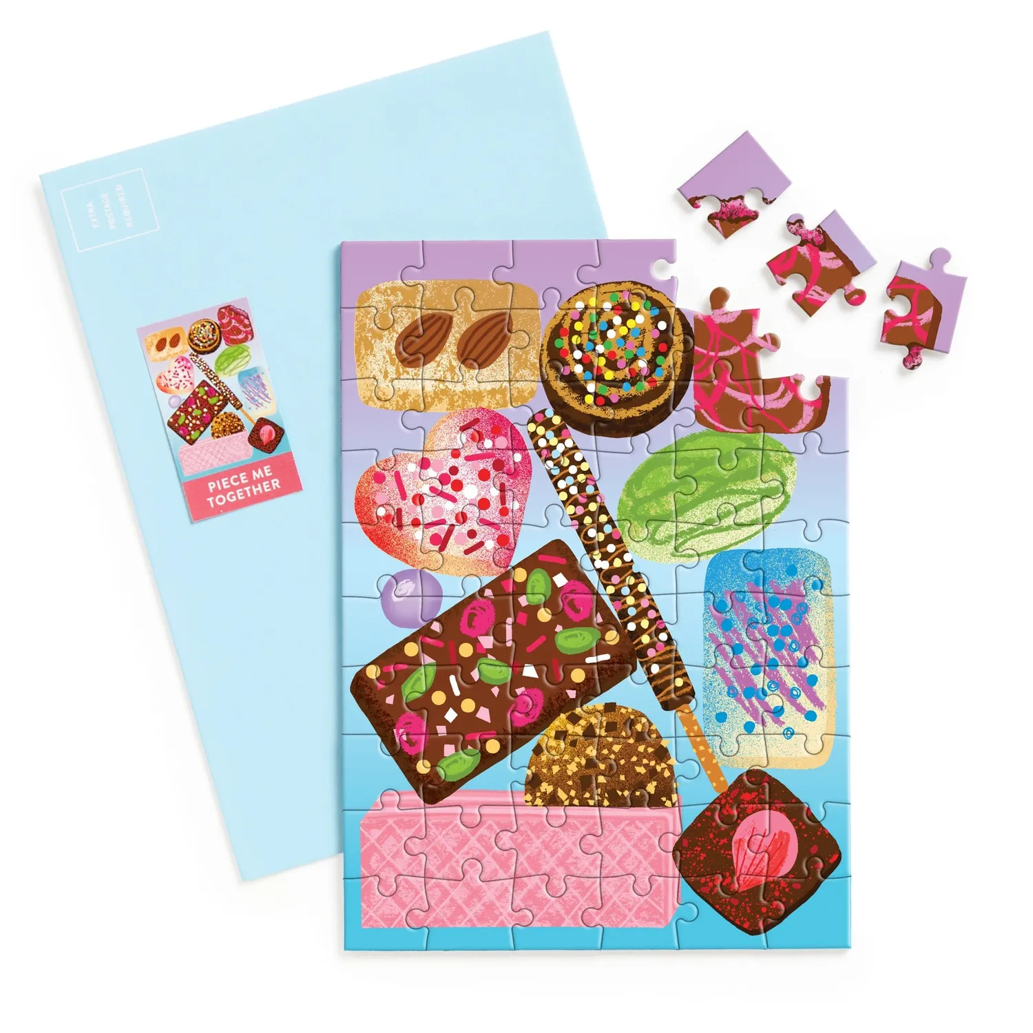 Galison Sweets for the Sweet lykønskningskort puslespil 60