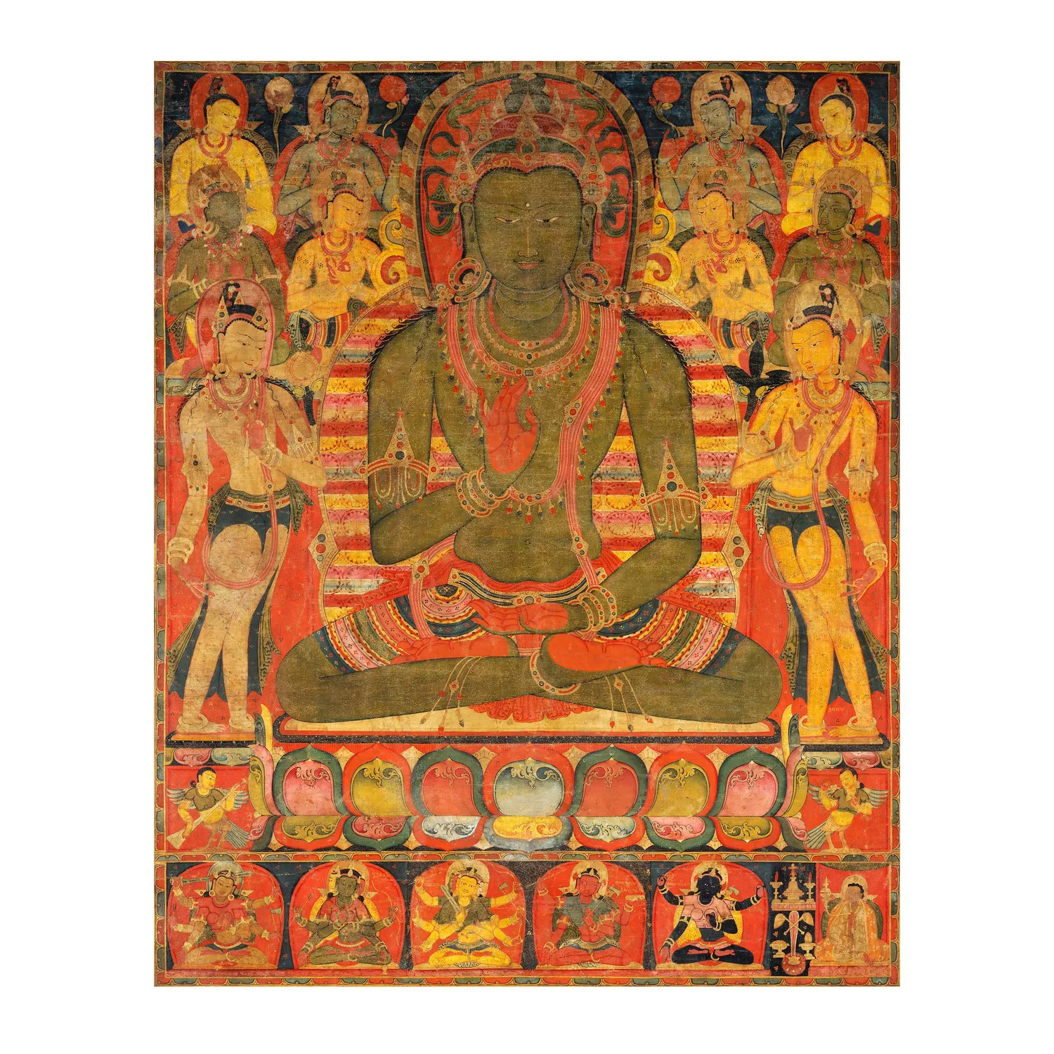 Pomegranate Enlightenment Buddhist Paintings 2027 vægkalender