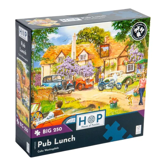 House of Puzzles Big 250 Puslespil Pub Lunch 250 Brikker XL