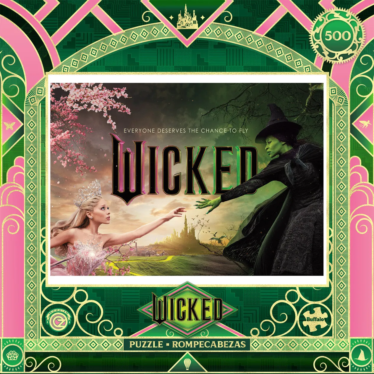 Buffalo Games Wicked Everyone Deserves the Chance to Fly puslespil 500
